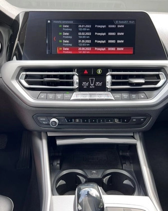 BMW Seria 3 cena 99700 przebieg: 162000, rok produkcji 2019 z Chojnice małe 301